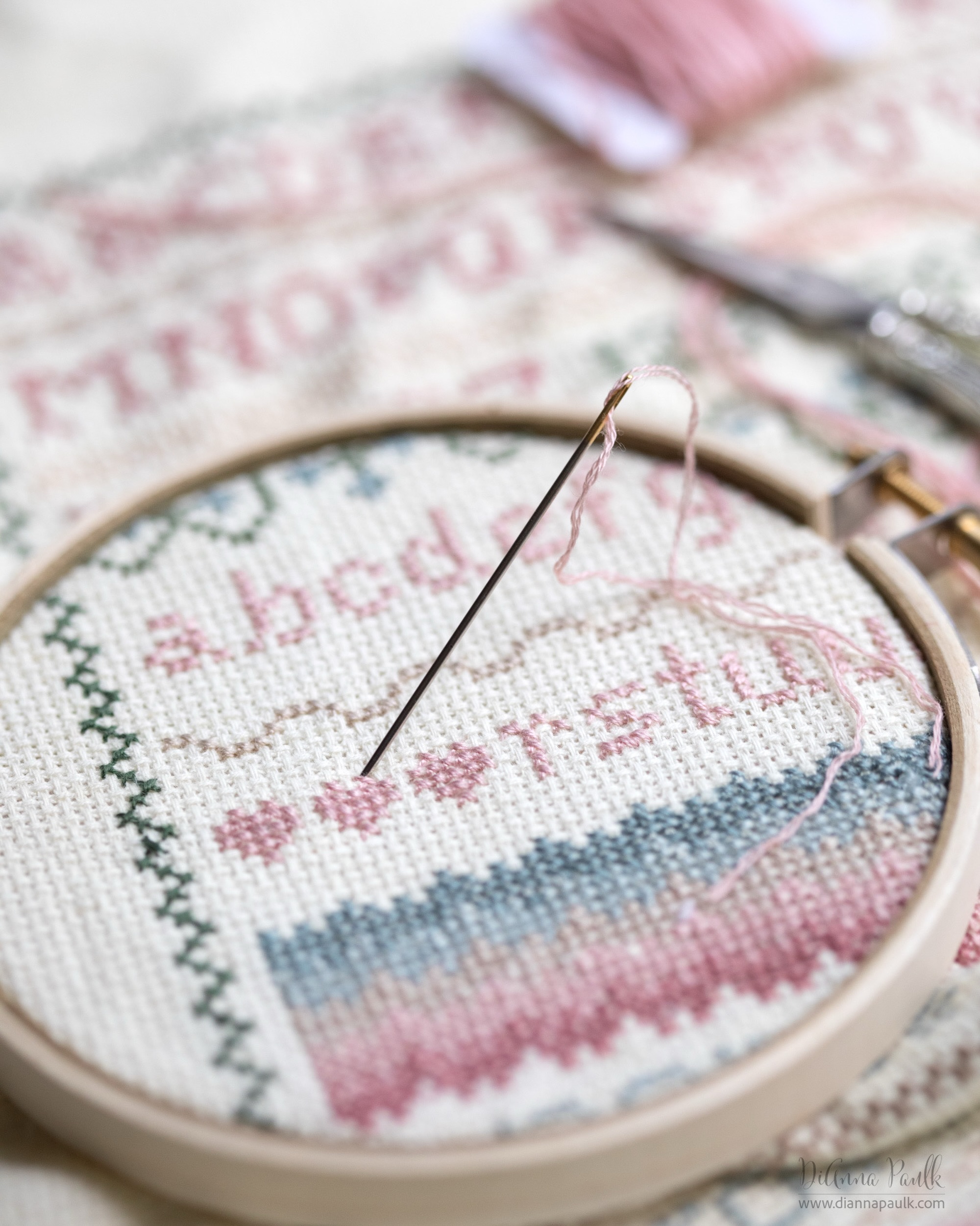 May Color Chase Challenge: Dusty Pink

When my Dad died I spent hours and hours doing cross-stitch.  According to Google, “Working with your hands is an effective way to process grief because it anchors a restless mind to the present moment. The repetitive, physical motions can help subdue sorrow, soothe your nervous system, and provide a much-needed break from overwhelming emotions.” At the time I had no idea that’s why I kept my hands busy, but it’s good information to know!

@colorchasechallenge #ccc_dustypink #ccc_dustyrose #diannapaulkphotography #crossstitch