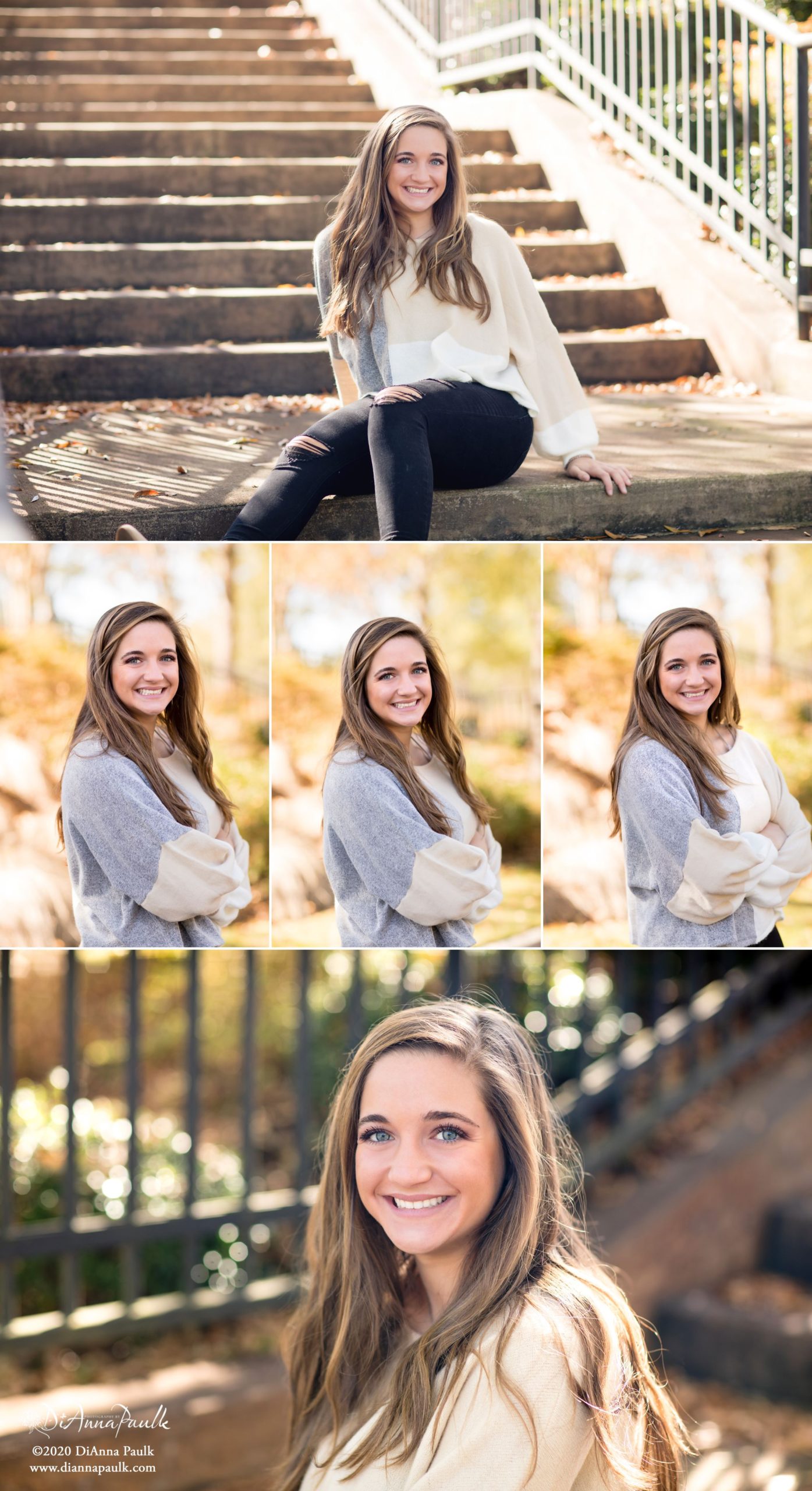 Senior session at Russell Crossroads; Photography by DiAnna Paulk, M. Photog., CPP, central Alabama